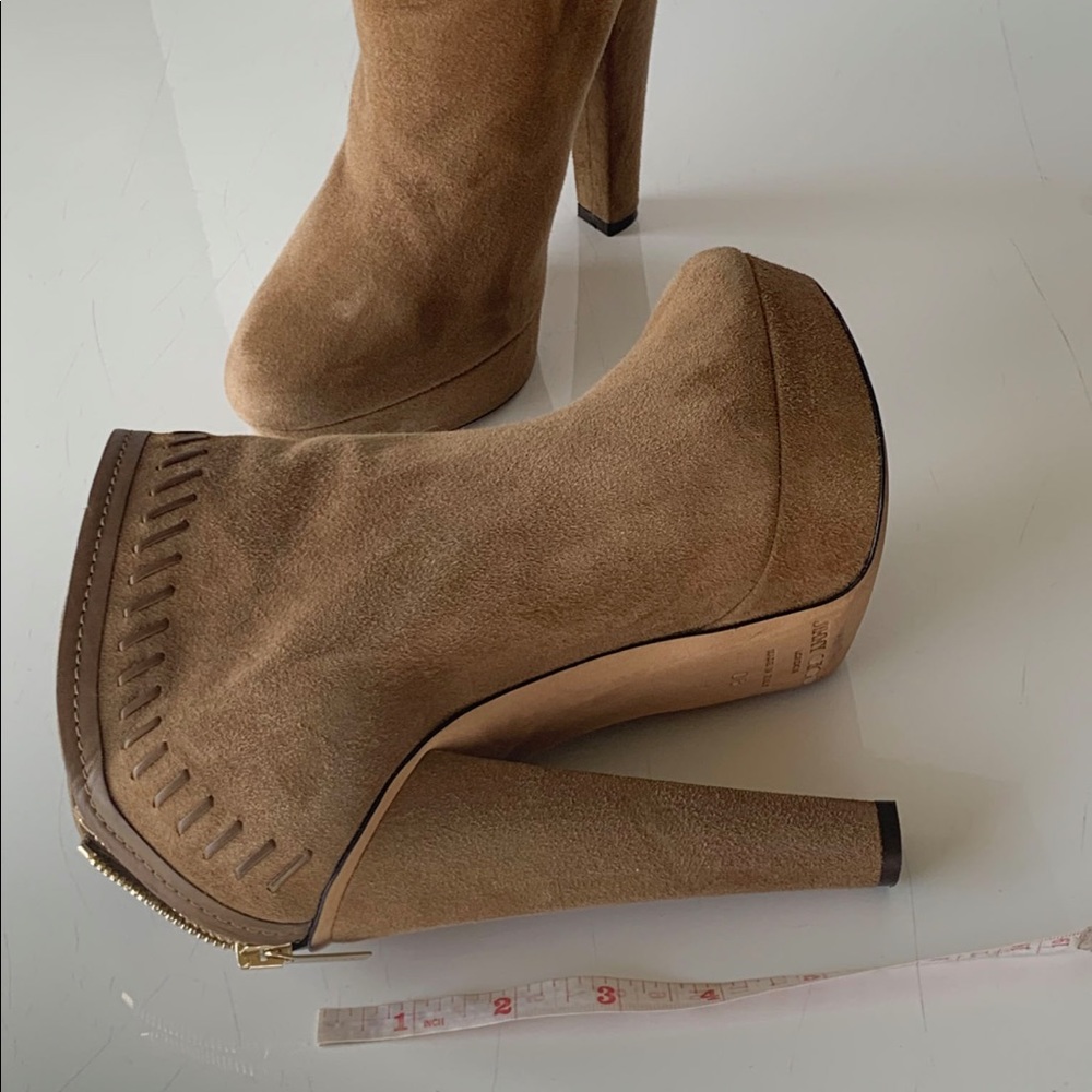 Jimmy Choo, Evans Suede Ankle Boots/Booties - Picture 11 of 11